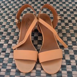 Lucky Brand Nude Heels